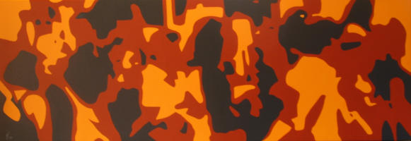 Gemenge, 2010, Acryl auf Leinwand