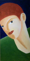 o.T., 2007, Acryl auf Leinwand, 40x80cm
