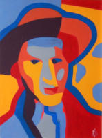 o.T., 2007, Acryl auf Leinwand, 30x40cm