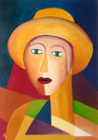 Augenblick 2, 2008, Acryl auf Leinwand, 50x70cm