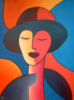 Augenblick 4, 2008, Acryl auf Leinwand, 60x80cm