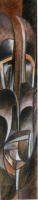 o.T., 2001, Pastellkreide auf Papier, 11x49cm