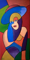 o.T., 2007, Acryl auf Leinwand, 40x80cm