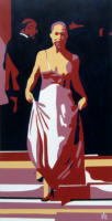 Fokus 5, 2008, Acryl auf Leinwand, 40x80cm