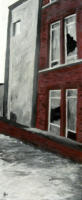 Hudson, 2003, Acryl auf Leinwand, 30x80cm